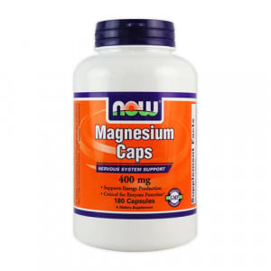 Now Magnesium Caps (400mg) 180 caps