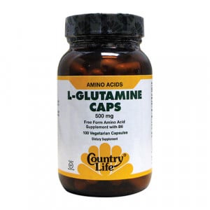 Country Life L-Glutamine Caps (500mg) 100 vcaps