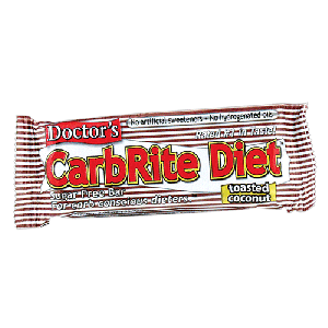 Universal Nutrition Doctor's Diet CarbRite Bar Toasted Coconut 12 bars
