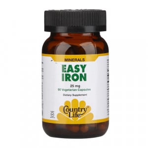 Country Life Easy Iron (25mg) 90 vcaps