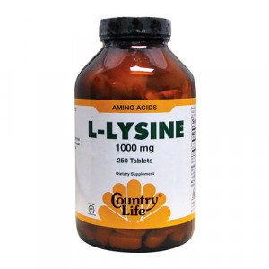 Country Life L-Lysine (1000mg) 250 tabs