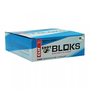 Clif Bar Clif Shot Bloks Tropical Punch (w/caf) 18 pckts