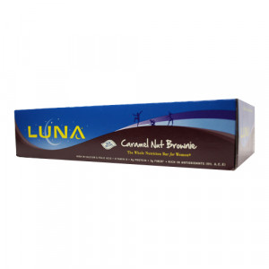 Clif Bar Luna Bar Caramel Nut Brownie 15 bars