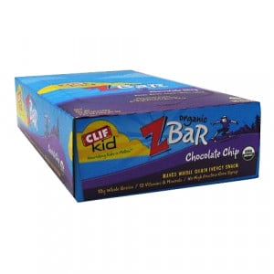 Clif Bar Z Bar for Kids Chocolate Chip 18 bars