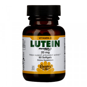 Country Life Lutein (20mg) 60 sgels