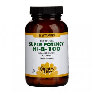 Country Life Super Potency HI-B-100 100 tabs