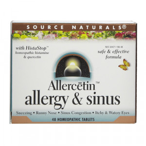 Source Natural’s Allercetin Allergy & Sinus 48 tabs