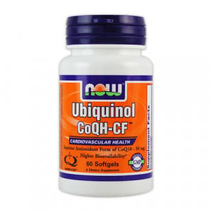 NOW Ubiquinol CoQH-CF 60 sgels