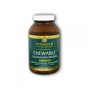 Pioneer Chewable Calcium Magnesium Dark Chocolate 90 chews