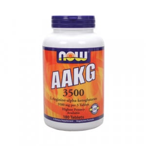 NOW AAKG 3500 (L-Arginine-alpha-ketoglutarate) 180 tabs