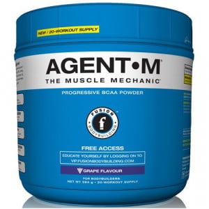 Fusion AGENT-M - Progressive BCAA Powder - 384 g