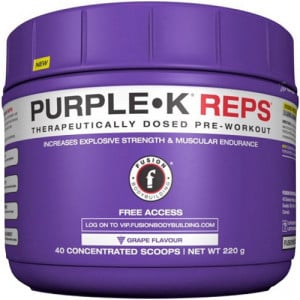 Fusion Bodybuilding Purple K Reps - 220g (Grape)