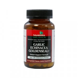 Futruebiotics Garlic, Echinacea, Goldenseal Plus 120 tabs