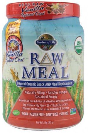 Raw Meal - Beyond Organic Meal Replacement Formula Vanilla Spiced Chai 1.2 lbs