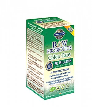 Raw Probiotics Colon Care 30 vcaps