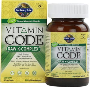 Vitamin Code - Raw K-Complex 60 vcaps
