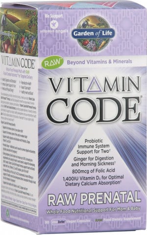 Garden Of Life Vitamin Code - Raw Prenatal 180 vcaps