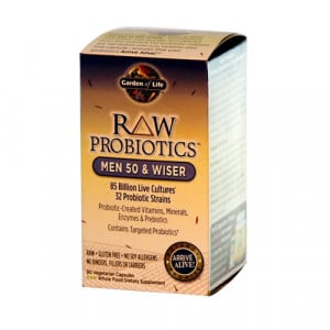Garden of Life Raw Probiotics - Men 50 & Wiser - 90 vcaps