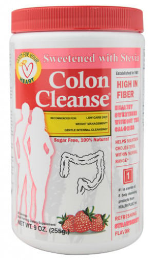 Colon Cleanse Powder Sugar Free Strawberry 9 oz