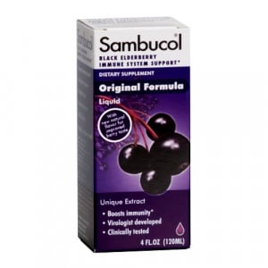 Health Care Brands Sambucol Original Liquid Natural Berry - 4 fl. oz.