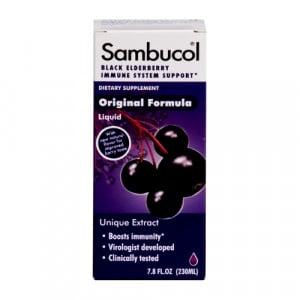 Health Care Brands Sambucol Original Liquid Natural Berry - 7.8 fl.oz