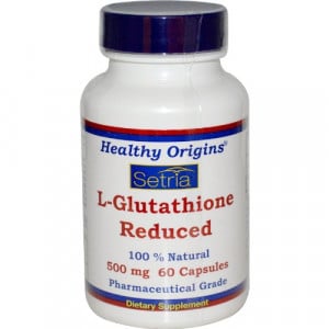 Healthy Origins L-Glutathione Setria 250 mg 60c - Astronutrition.com