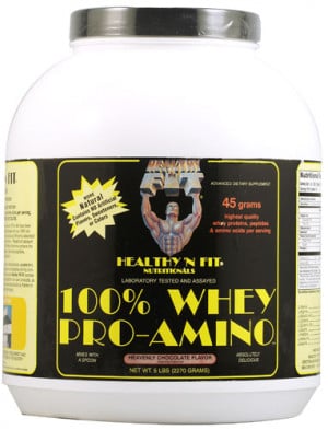 100% Whey Pro-Amino Heavenly Chocolate 5 lbs