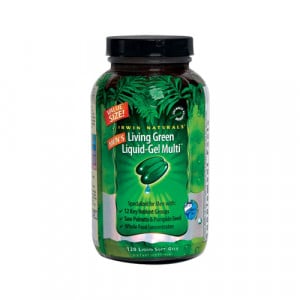 Irwin Naturals Men's Living Green Liquid-Gel Multi 120 sgels