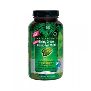 Irwin Naturals Women's Living Green Liquid-Gel Multi 120 sgels