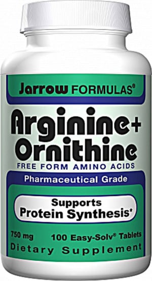 Jarrow Arginine plus Ornithine - 100 caps
