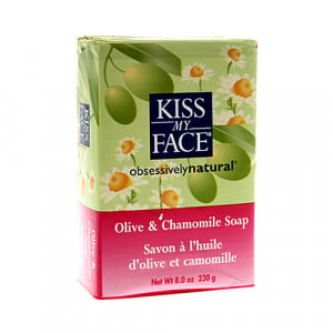 Kiss my Face Olive Oil Bar Soap Olive and Chamomile - 8 oz