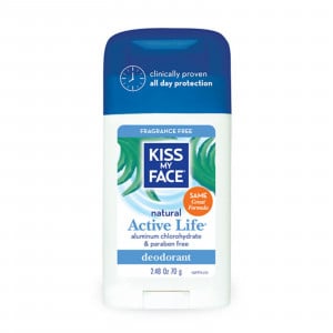 Kiss My Face Active Enzyme Deodorant Fragrance Free - 2.48 oz