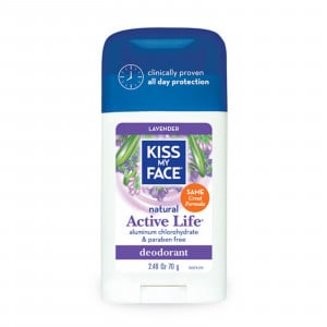 Kiss My Face Active Enzyme Deodorant Lavender - 2.48 oz