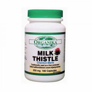 Organika Milk Thistle extract 180 capsules