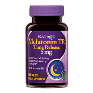 Natrol Melatonin - Time Released (5 mg.) Time Release - 100 tabs