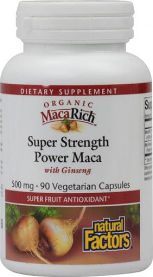 Super Strength Power Maca with Ginseng 90 vcaps