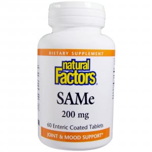 Natural Factors SAMe (200mg) 60 tabs