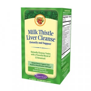 Nature’s Secret Milk Thistle Liver Cleanse - 60 tabs