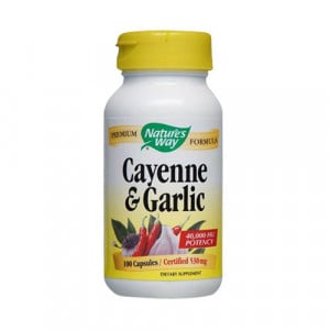 Nature’s Way  Cayenne and Garlic - 100 caps