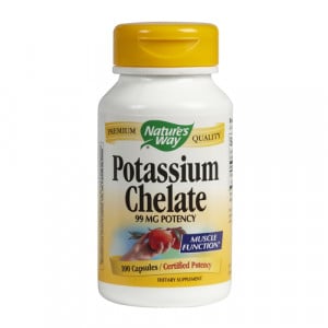 Nature’s Way Potassium Chelate 100 caps