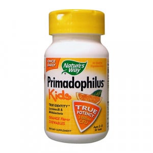 Nature’s Way Primadophilus for Kids (chewable) Orange - 30 tabs