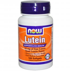 Now Lutein Esters - 10 mg 120 softgels