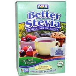 Now Better Stevia - Zero Calorie Sweetener 75 pckts