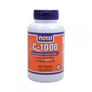 Now C-1000 with Rose Hips and Bioflavonoids 100 tabs 