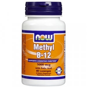 NOW Methyl B-12 (5000mcg) 60 lzngs
