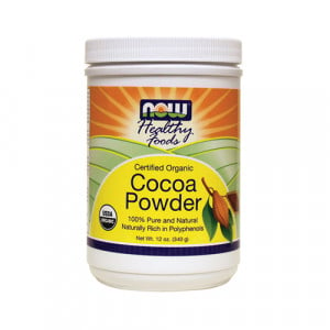 Now Cocoa Powder Certified Organic - 12oz