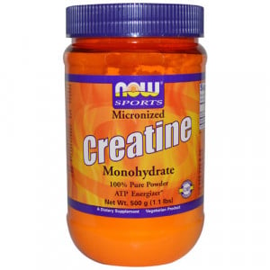 Now Micronized Creatine Monohydrate 500 gr - astronutrition.com