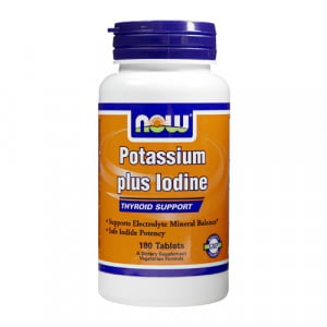 Now Now Potassium plus Iodine 180 tabs