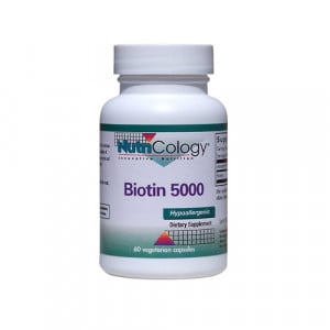 Nutricology  Biotin 500 - 60 vcaps