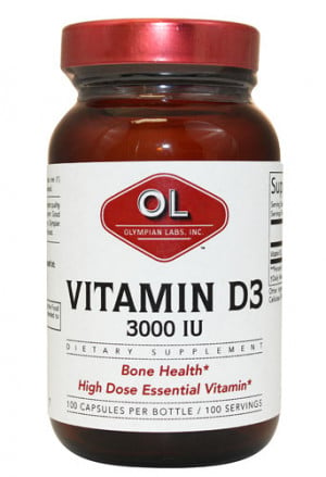 Vitamin D3 (3000IU) 100 caps
